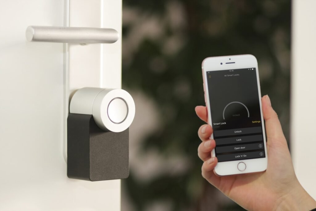 Smart home beveiligingscamera buiten